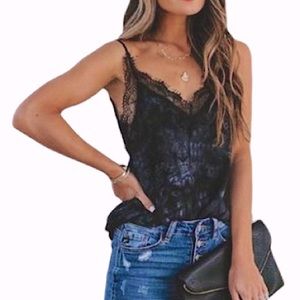 Vici Tie Dye Lace Cami M